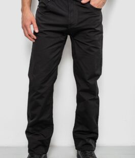 Брюки мужские, цвет черный, 243RFA611-522