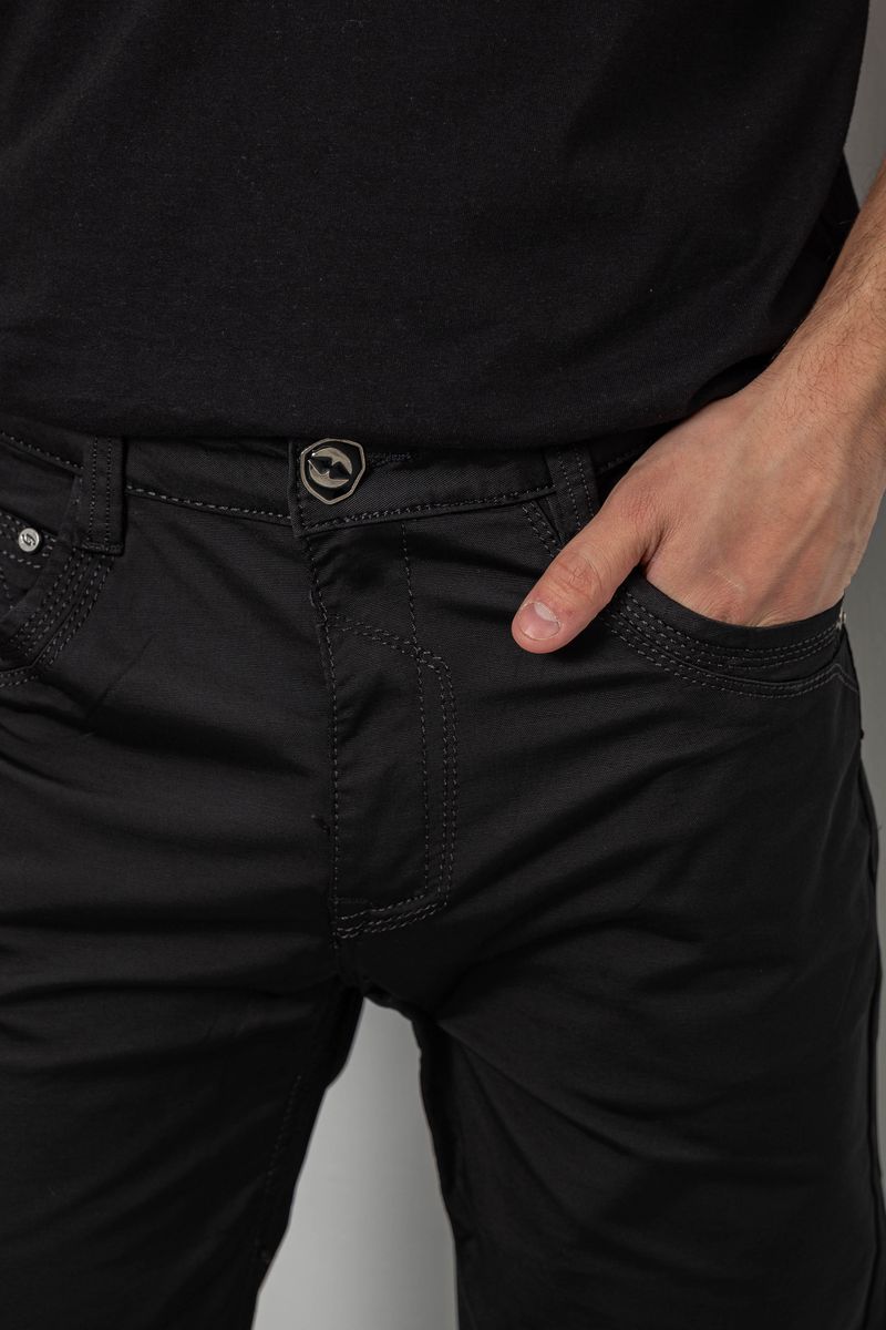 Брюки мужские, цвет черный, 243RFA611-522 — изображение 5