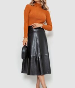 Гольф женский в рубчик, цвет терракотовый, 204R047