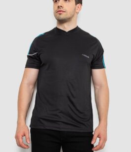 Футболка мужская, цвет черный, 244R0504-5