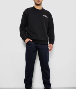 Спортивные штаны мужские однотонные, цвет синий, 244RY-440