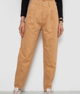 Джинсы женские, цвет темно-бежевый, 250R1574