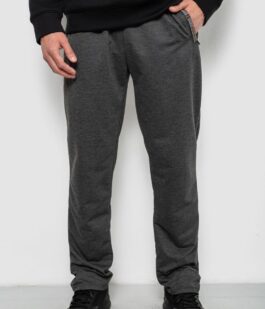 Спортивные штаны мужские однотонные, цвет серый, 244RY-400