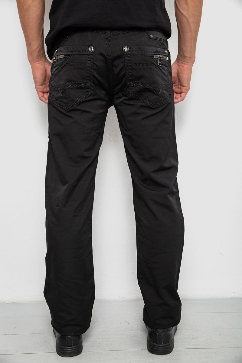 Брюки мужские, цвет черный, 243RFA611-532 — изображение 4