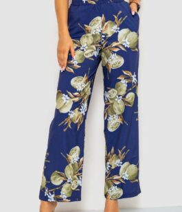 Брюки женские, цвет сине-оливковый, 172R073