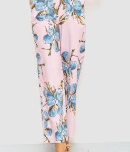 Брюки женские, цвет розовый, 172R073