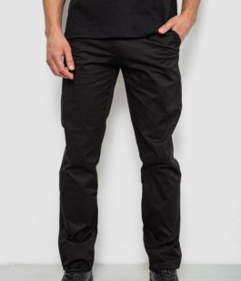 Брюки мужские классические, цвет черный, 243RXK39-2