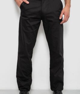 Брюки мужские классические, цвет черный, 243RY351-1