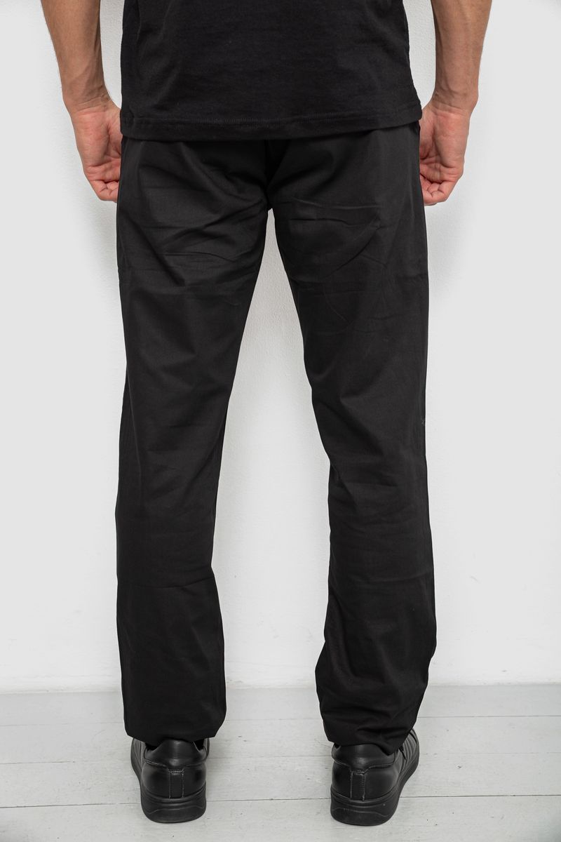 Брюки мужские классические, цвет черный, 243RY351-1 — изображение 4