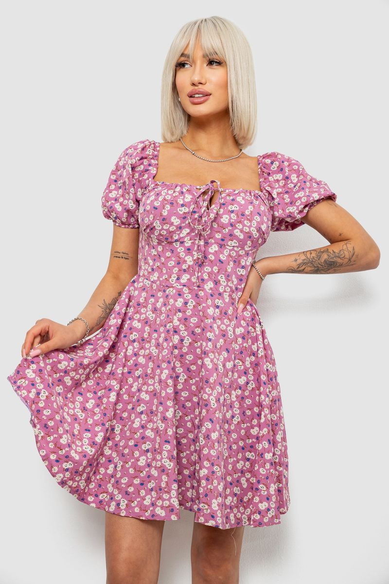 Платье женское с принтом софт