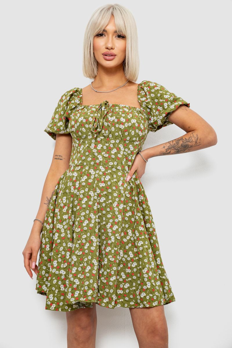 Платье женское с принтом софт