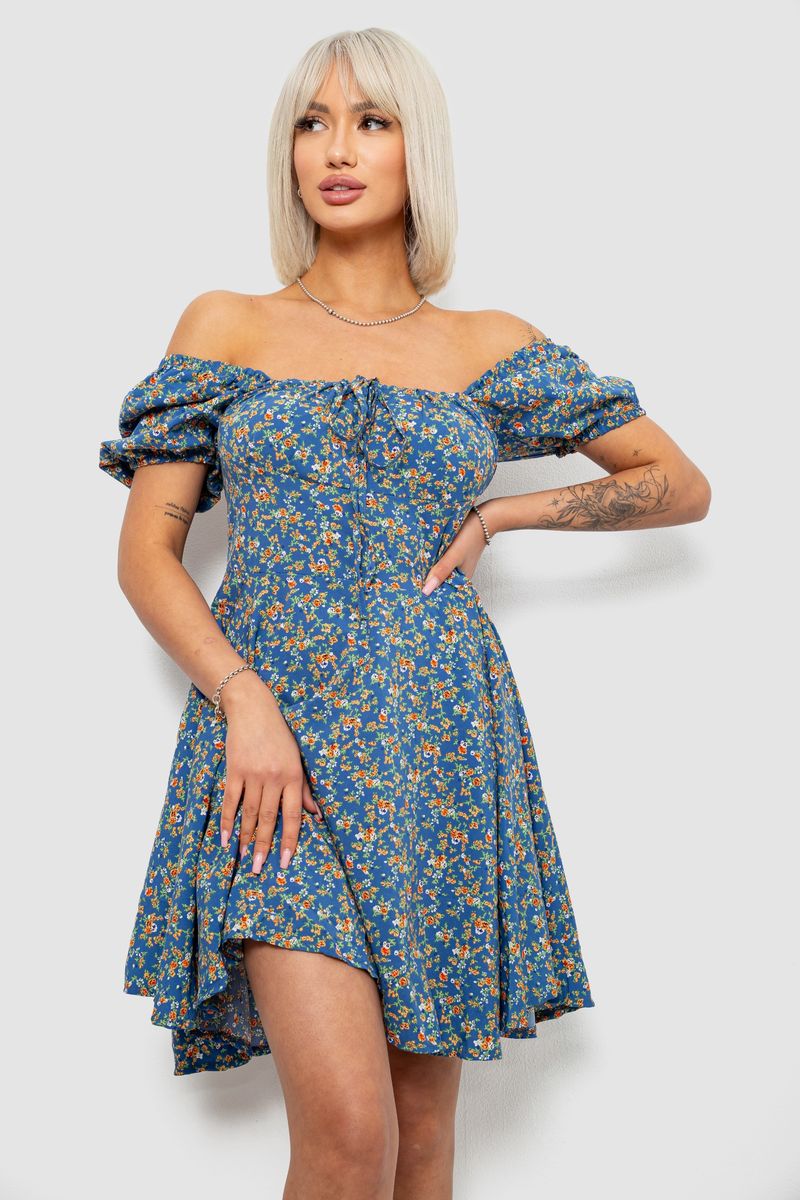 Платье женское с принтом софт