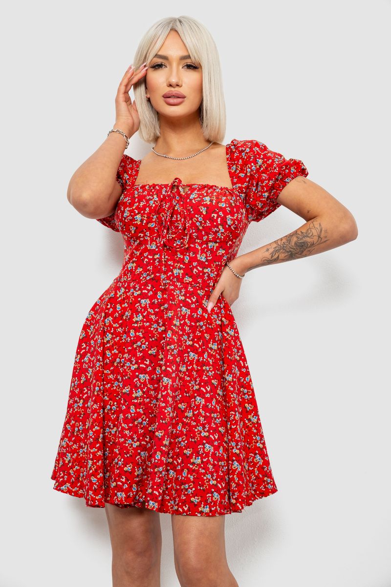 Платье женское с принтом софт