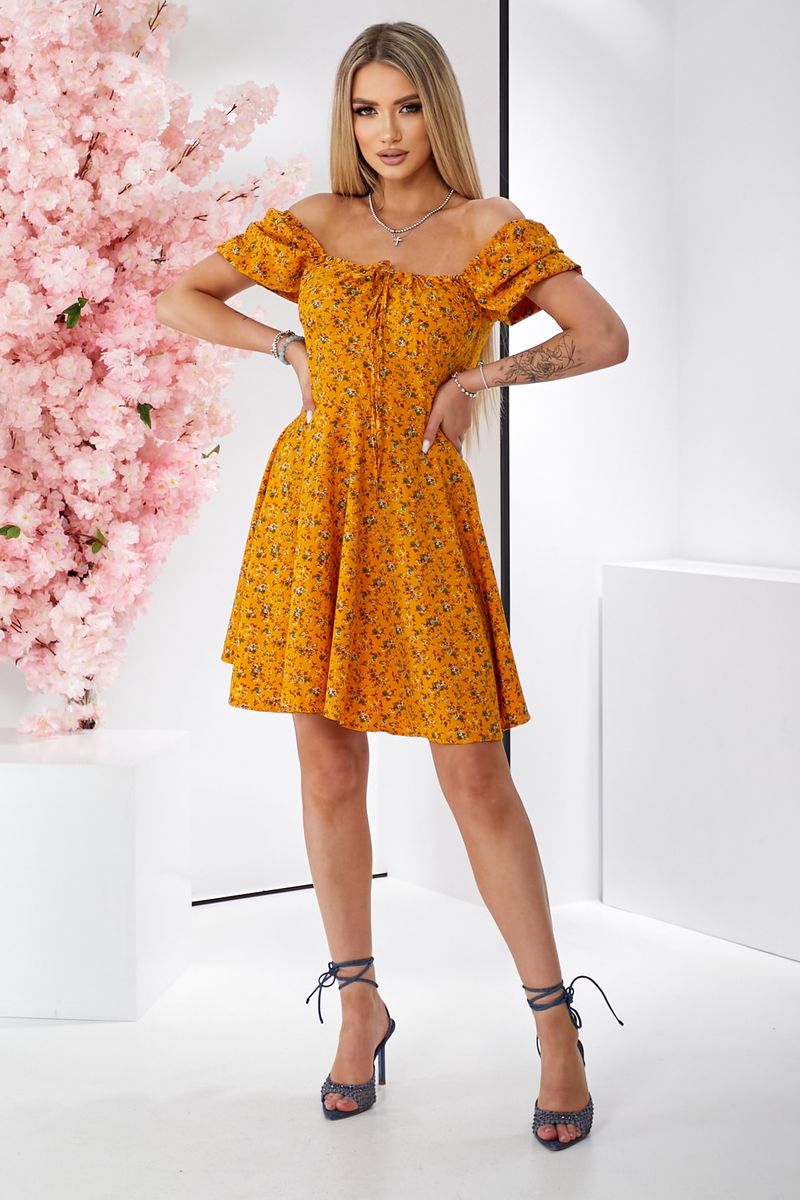 Платье женское с принтом софт