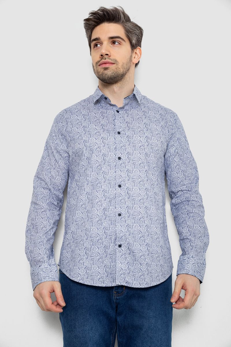 Рубашка мужская с принтом