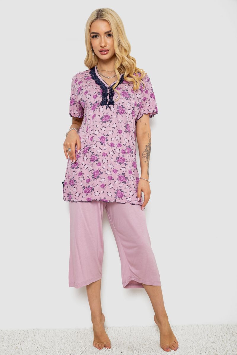 Пижама женская с принтом