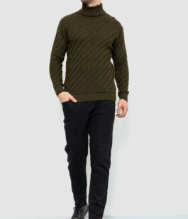 Гольф мужской, цвет хаки, 161R696