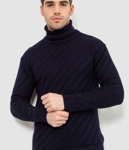 Гольф мужской, цвет темно-синий, 161R696