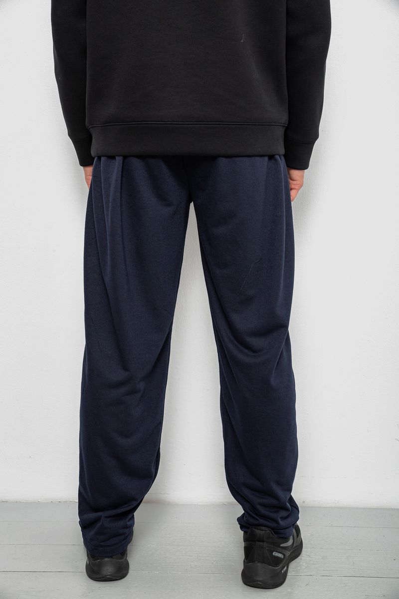 Спорт штаны мужские, цвет синий, 244R41392 — изображение 4