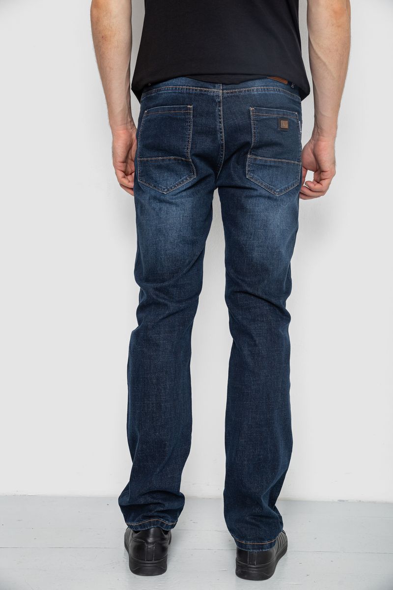 Джинсы мужские, цвет темно-синий, 244R2280 — изображение 4