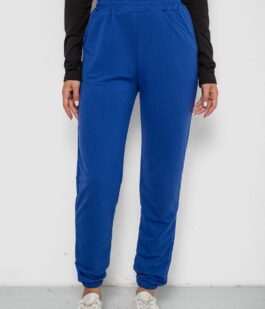 Спортивные штаны женские, цвет синий, 238R345-1