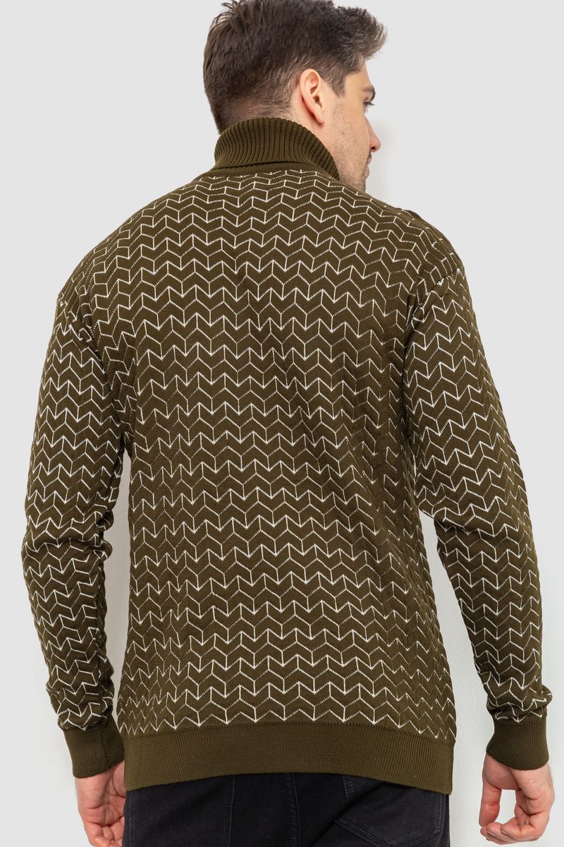 Гольф мужской, цвет хаки, 161R911 — изображение 4