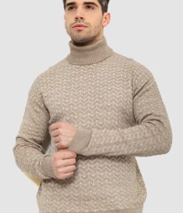 Гольф мужской, цвет бежевый, 161R911