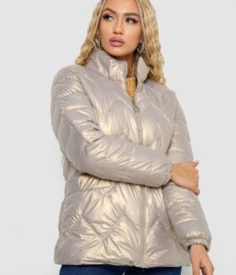 Куртка женская демисезонная, цвет бежевый, 243R226