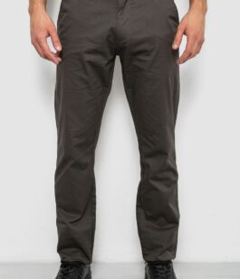 Брюки мужские классические, цвет хаки, 243RXK39-7