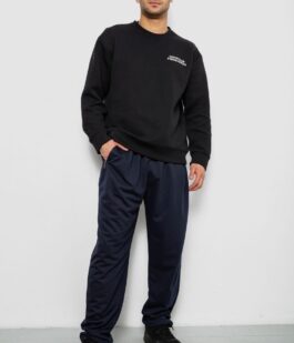 Спортивные штаны мужские однотонные, цвет синий, 244R41272