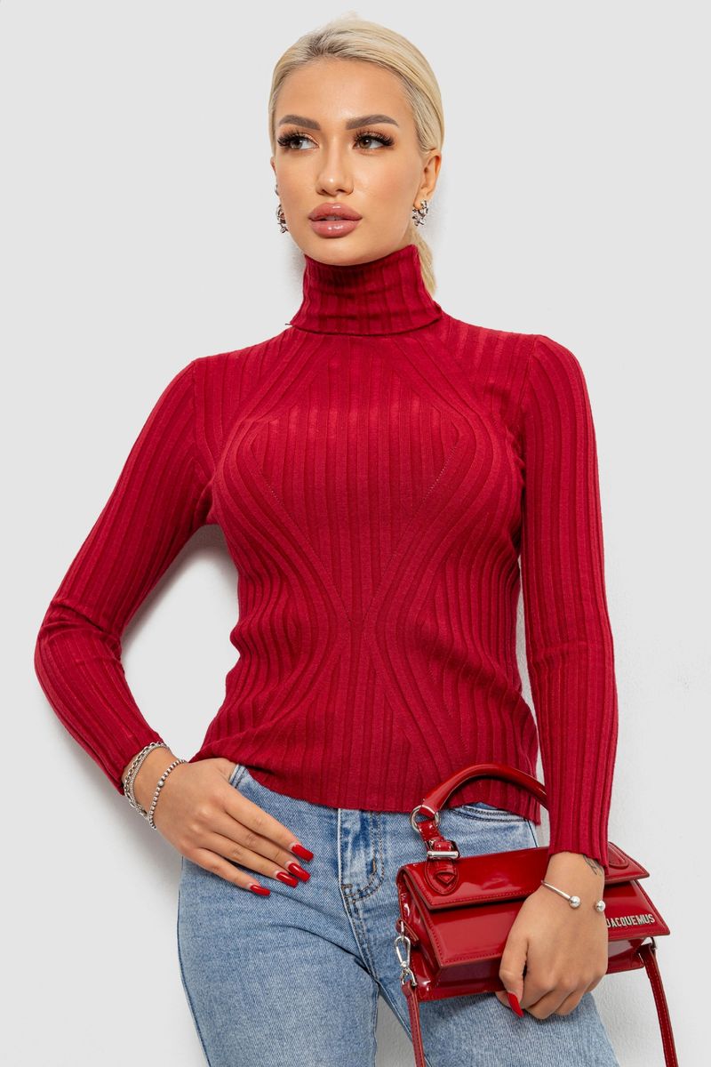 Гольф женский однотонный