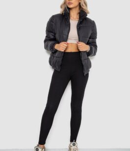 Куртка женская демисезонная, цвет черный, 244R007-5