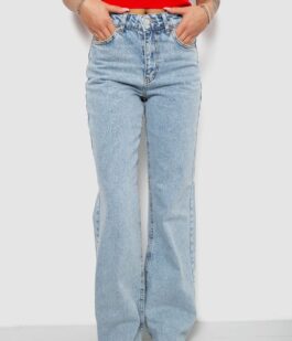 Джинси женские, цвет голубой, 244R1077-R