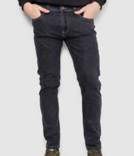 Джинсы мужские демисезонные, цвет серый, 243R8121