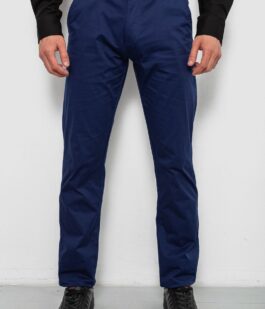 Брюки мужские классические, цвет синий, 243RXK39-4