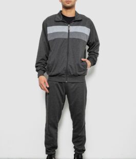 Спортивный костюм мужской двухнитка, цвет серый, 244R9167