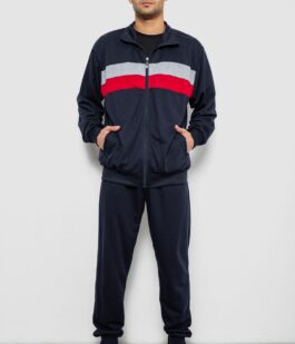 Спортивный костюм мужской двухнитка, цвет синий, 244R9167