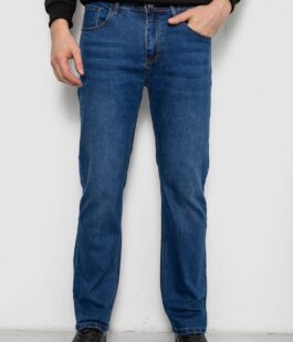 Джинсы мужские демисезонные, цвет синий, 244R9907