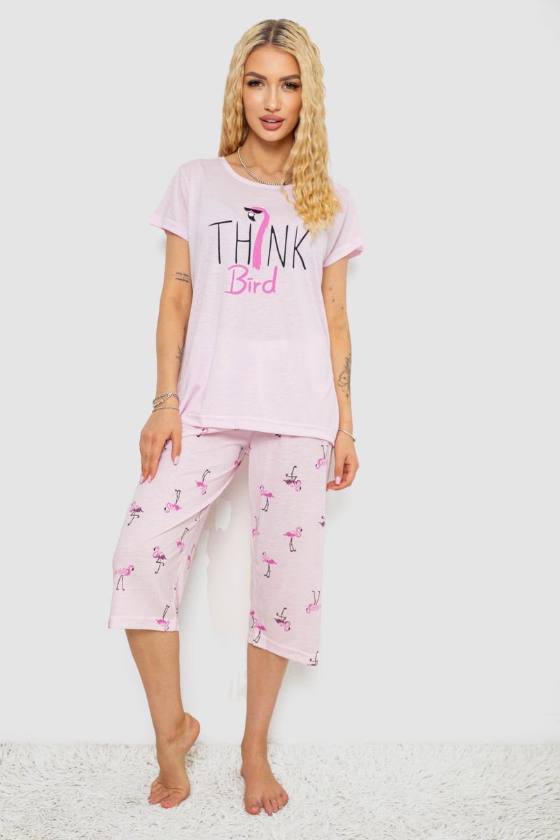 Пижама женская с принтом