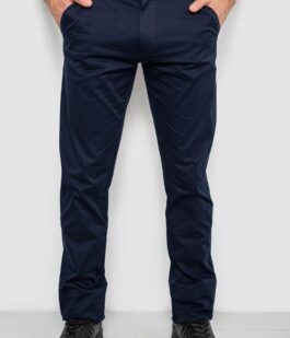 Брюки мужские классические, цвет темно-синий, 243RXK39-5