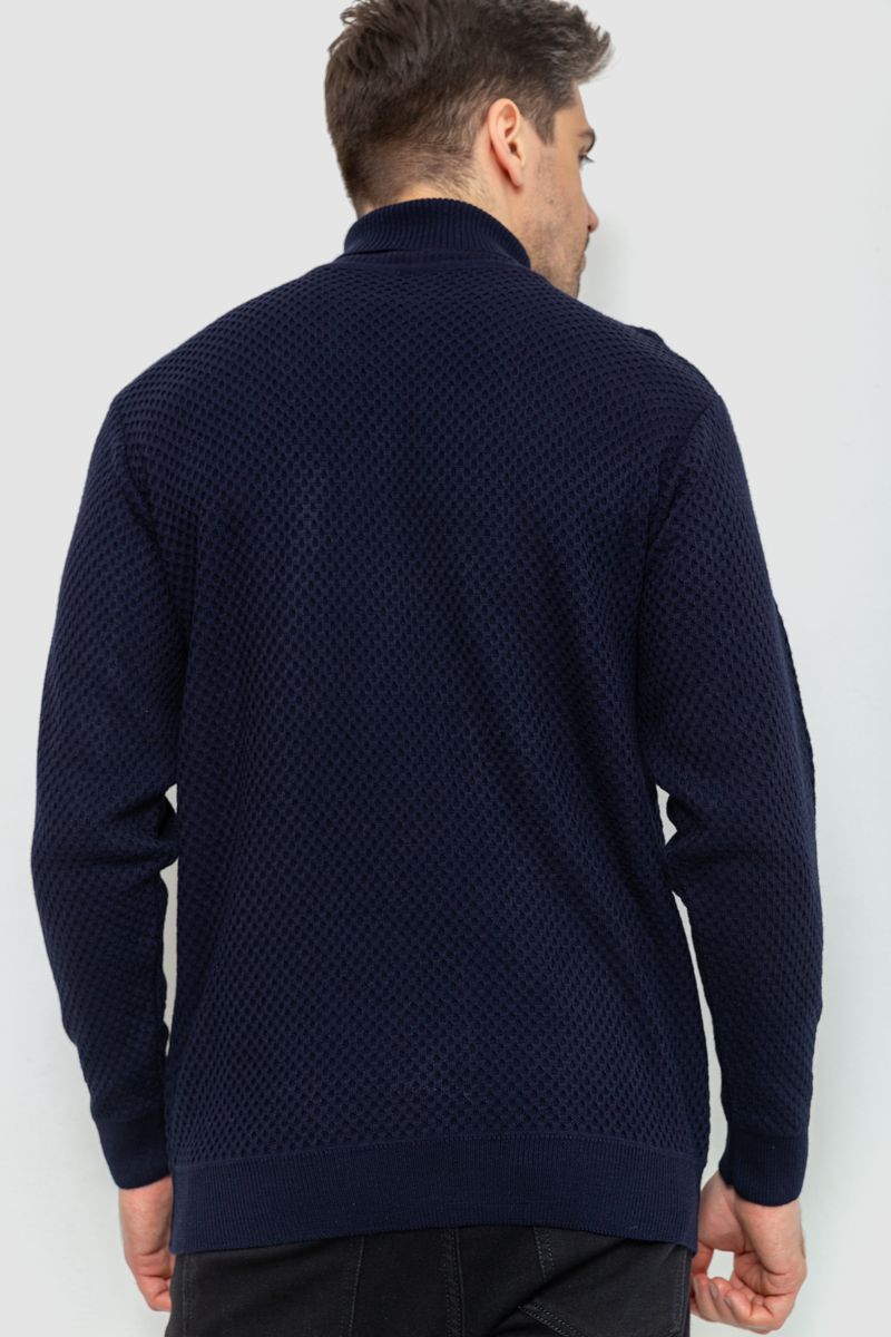 Гольф мужской, цвет темно-синий, 161R845 — изображение 5