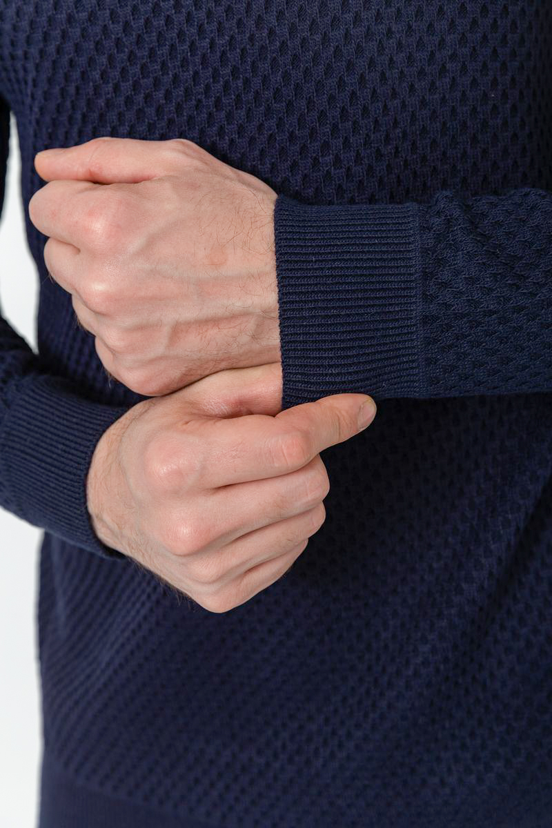 Гольф мужской, цвет темно-синий, 161R845 — изображение 6