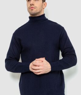 Гольф мужской, цвет темно-синий, 161R845