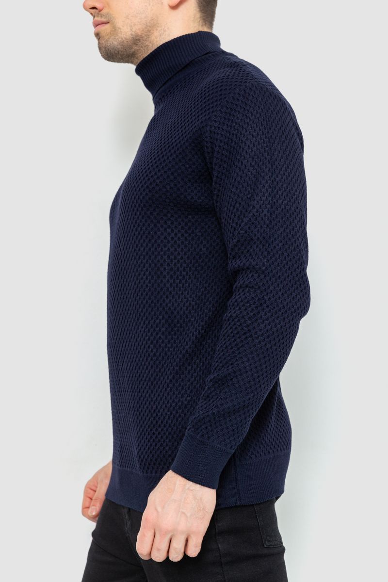 Гольф мужской, цвет темно-синий, 161R845 — изображение 4