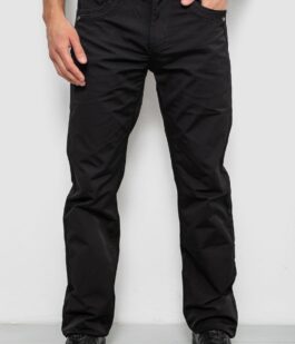 Брюки мужские, цвет черный, 243RFA611-515