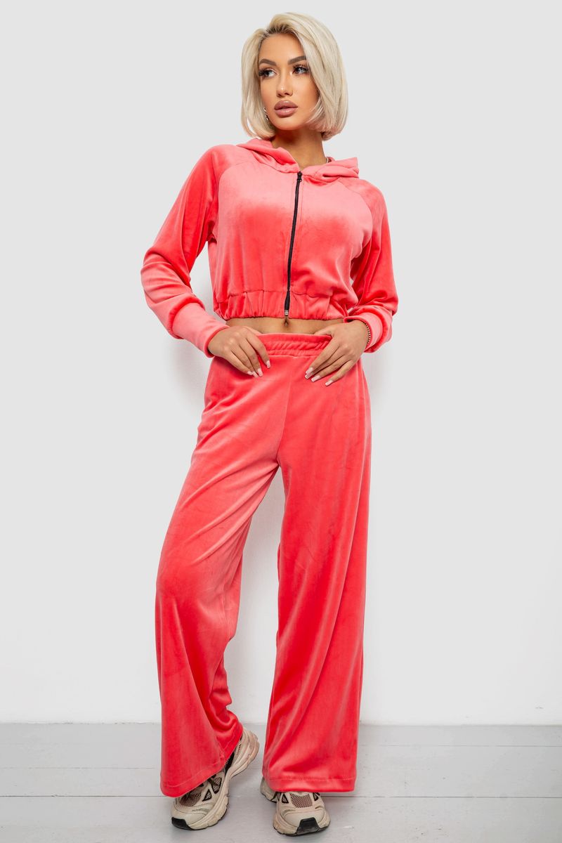 Спортивный костюм женский велюровый