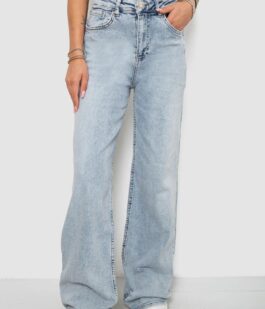 Джинсы женские Trubo, цвет голубой, 244R00600-1