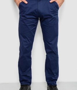 Брюки мужские классические, цвет синий, 243RXK39-6-1