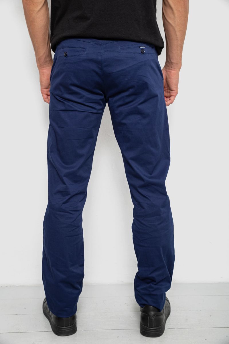 Брюки мужские классические, цвет синий, 243RXK39-6-1 — изображение 4
