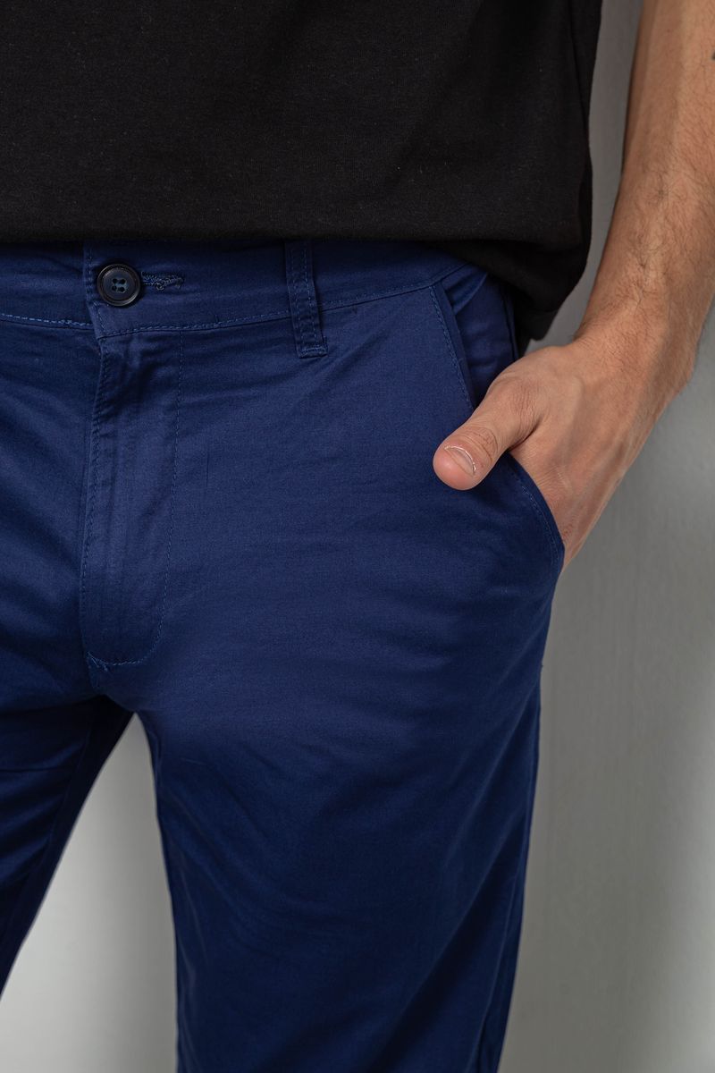 Брюки мужские классические, цвет синий, 243RXK39-6-1 — изображение 5
